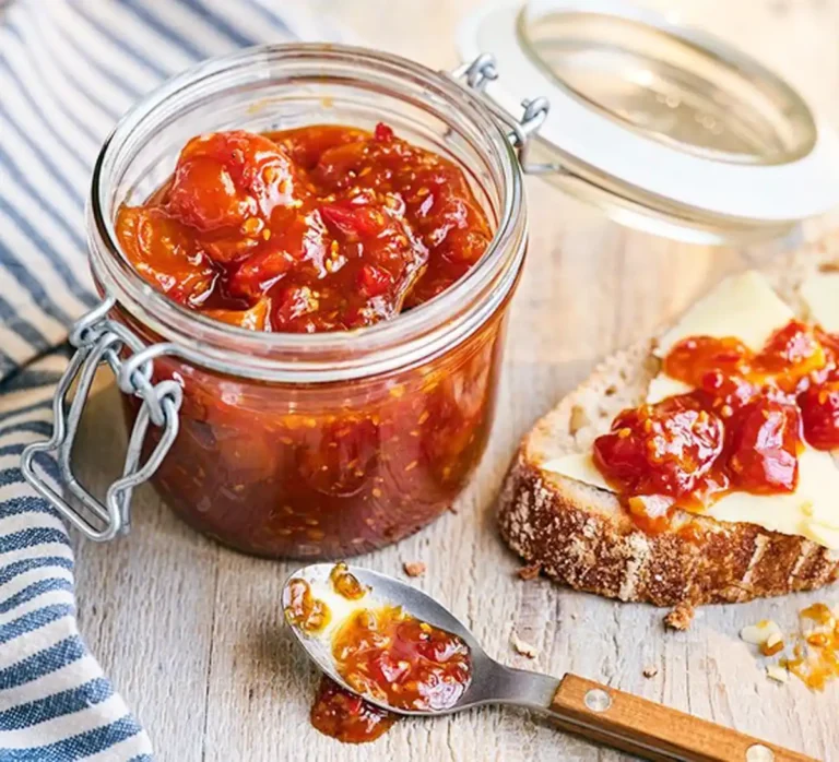 Es un deleite el dulce de tomates