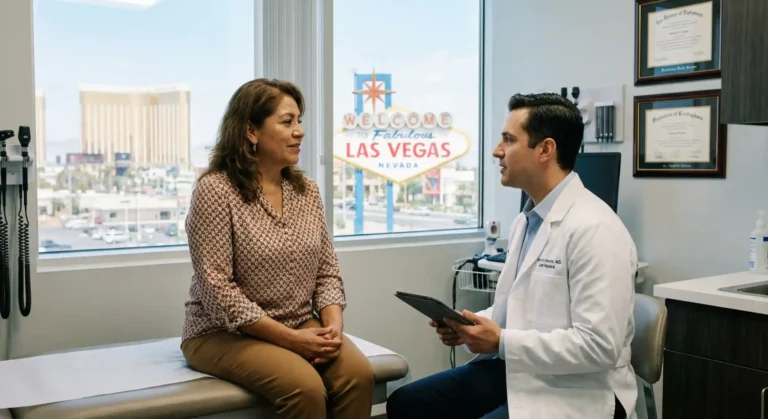 La visita a la oficina del doctor