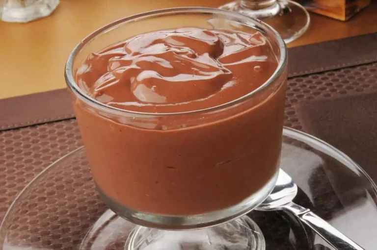 La siempre rica natilla de chocolate