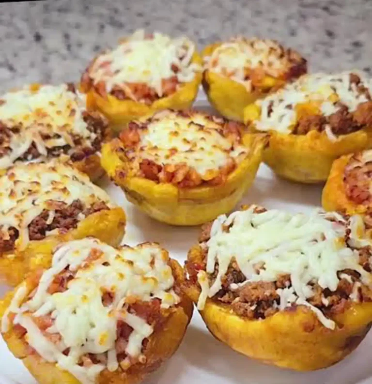Tostones rellenos… ¡y crujientes!