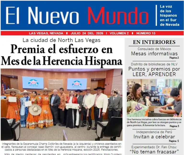 Edicion impresa 24 de julio de 2026