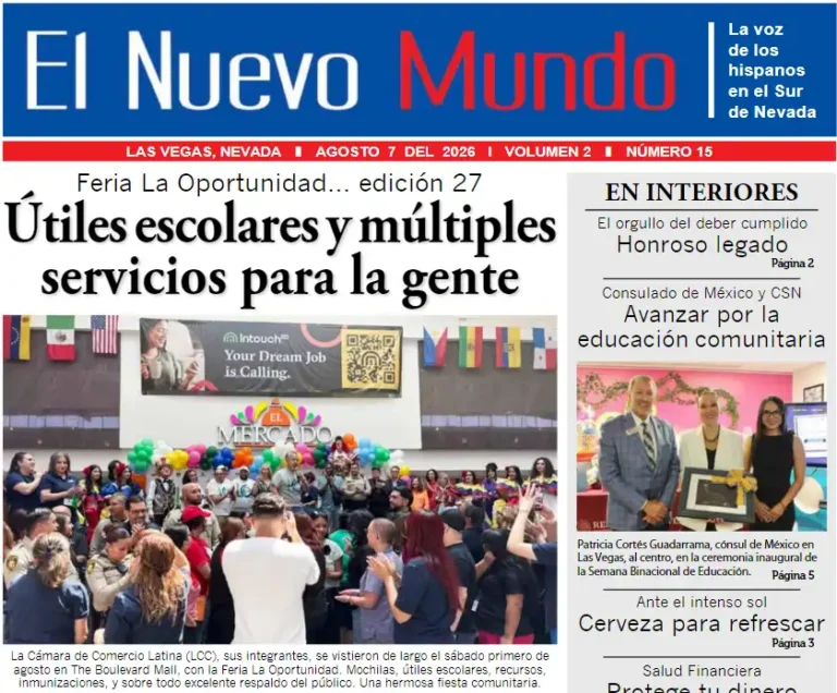 Edicion impresa 07 de agosto de 2026