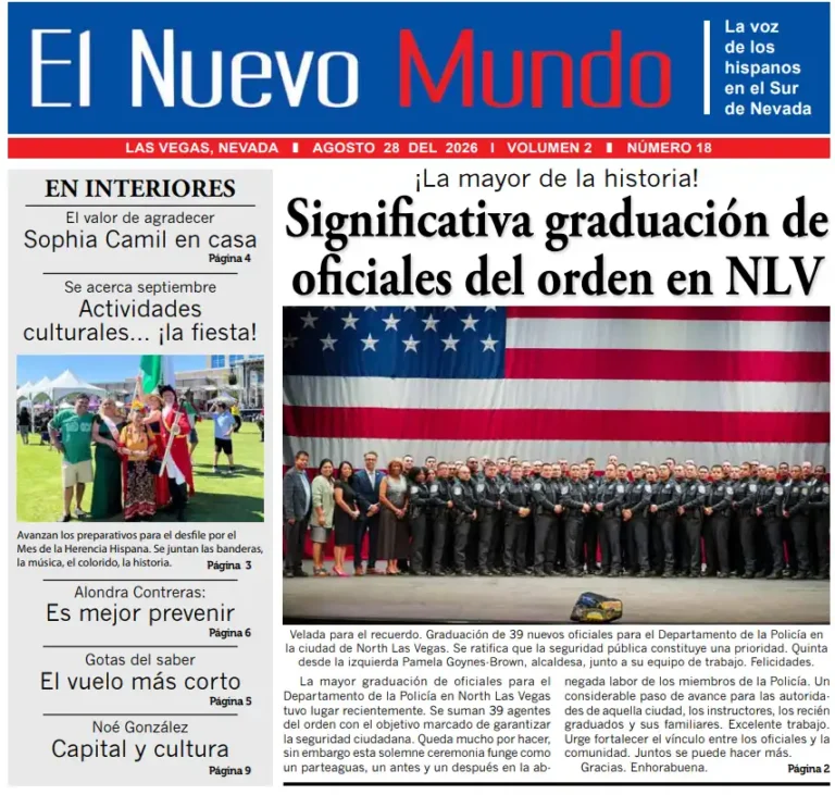 Edición impresa 28 de agosto de 2026