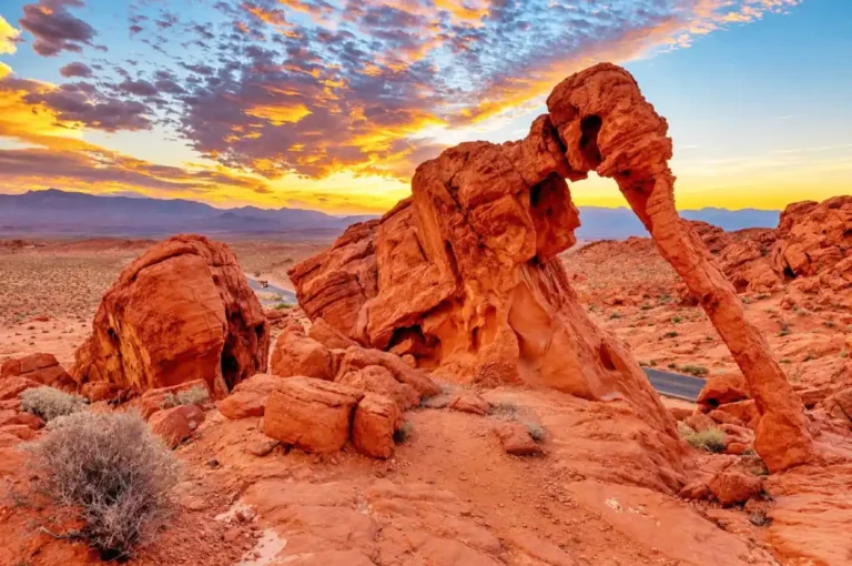 Valley of Fire, en el desierto de Nevada