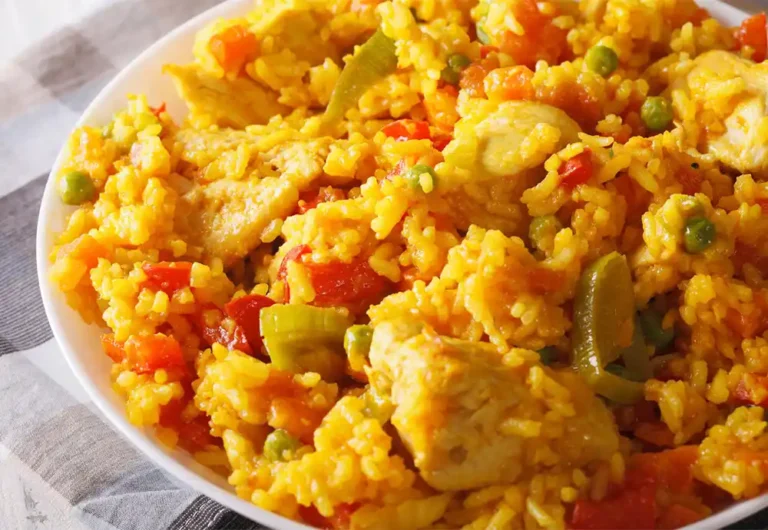 El siempre apetitoso arroz con pollo